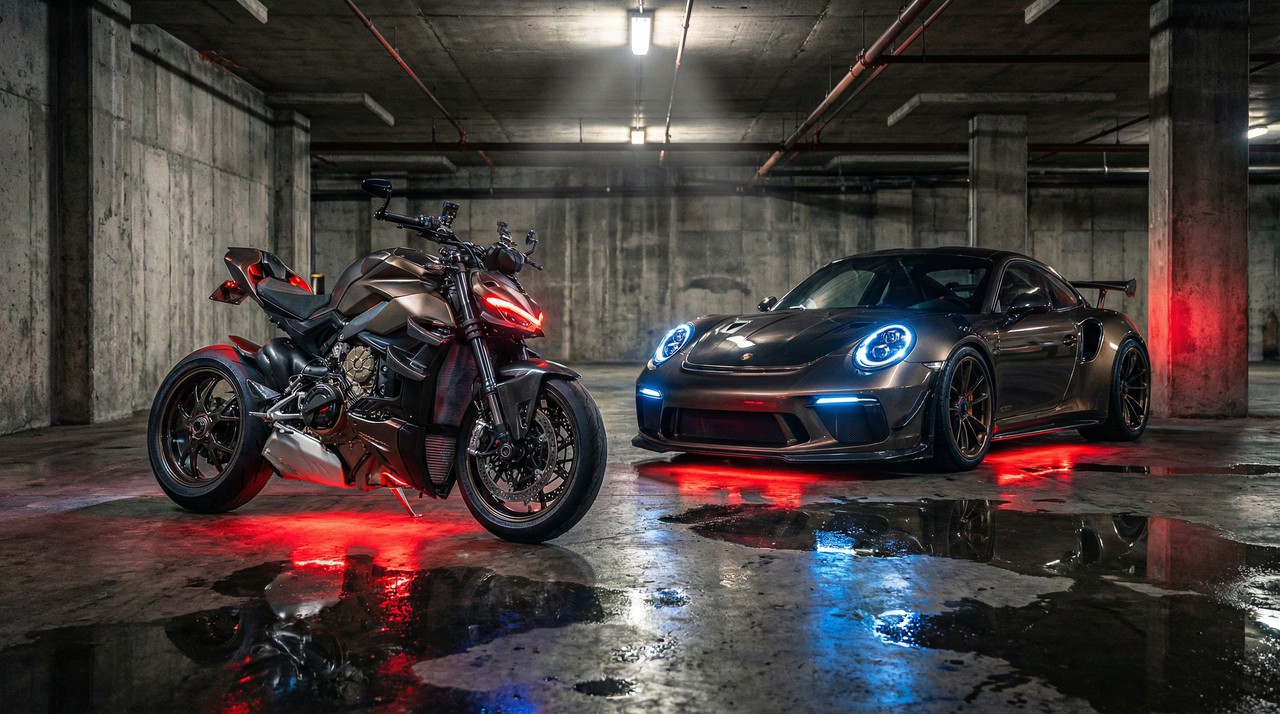 黄色仓库赛道日视频