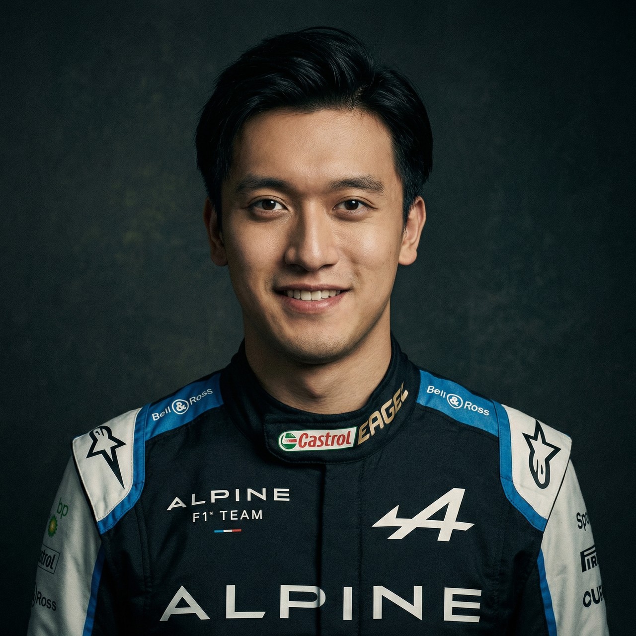 黄色仓库赛车手顾问赵天翔